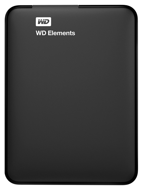 фото Внешний диск hdd wd elements portable 1tb black (wdbuzg0010bbk-01)