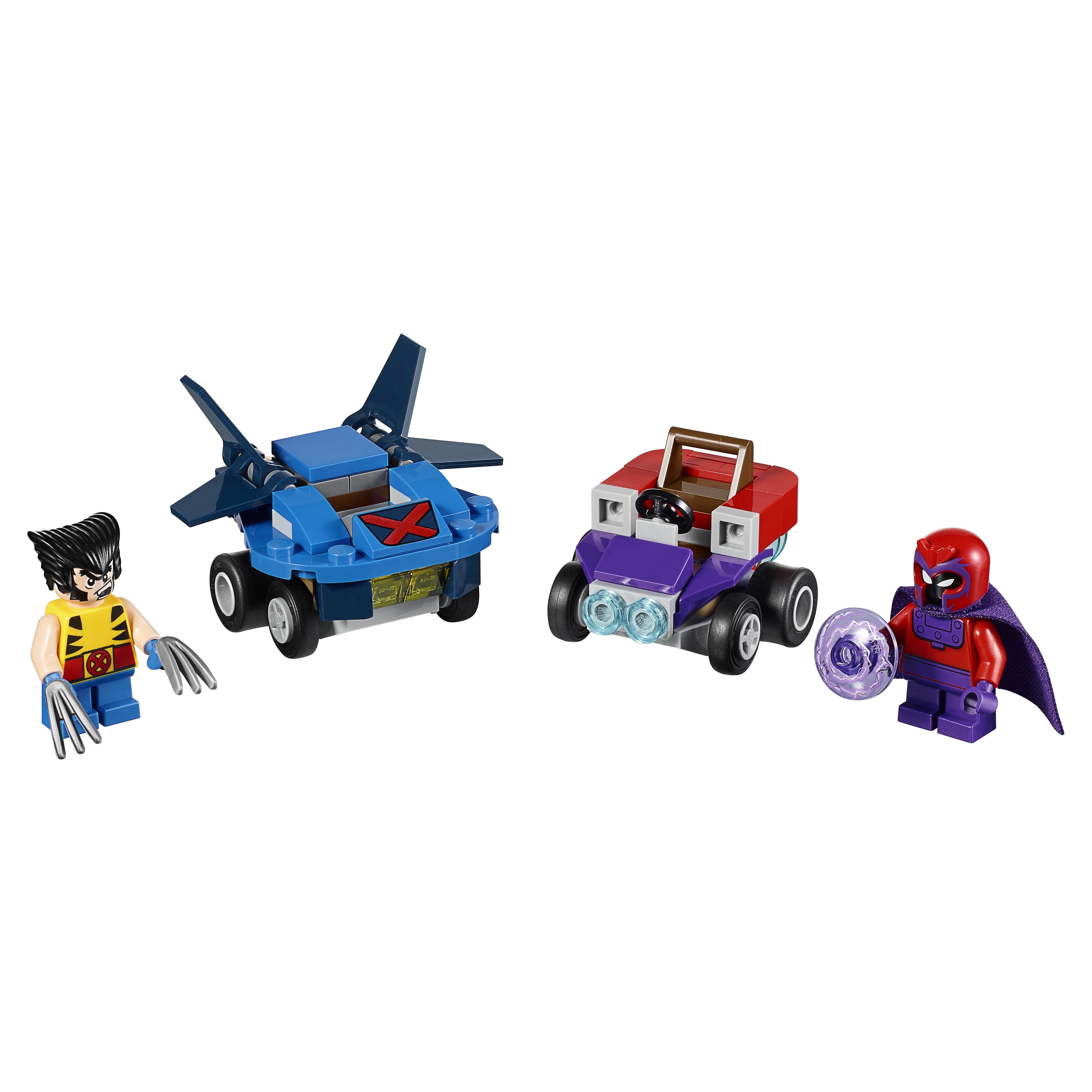 фото Конструктор lego super heroes mighty micros: росомаха против магнето (76073)