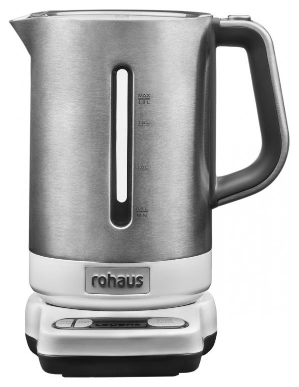 

Чайник электрический Rohaus RK-910W 1.8 л White, Silver, Белый;серебристый, RK-910W