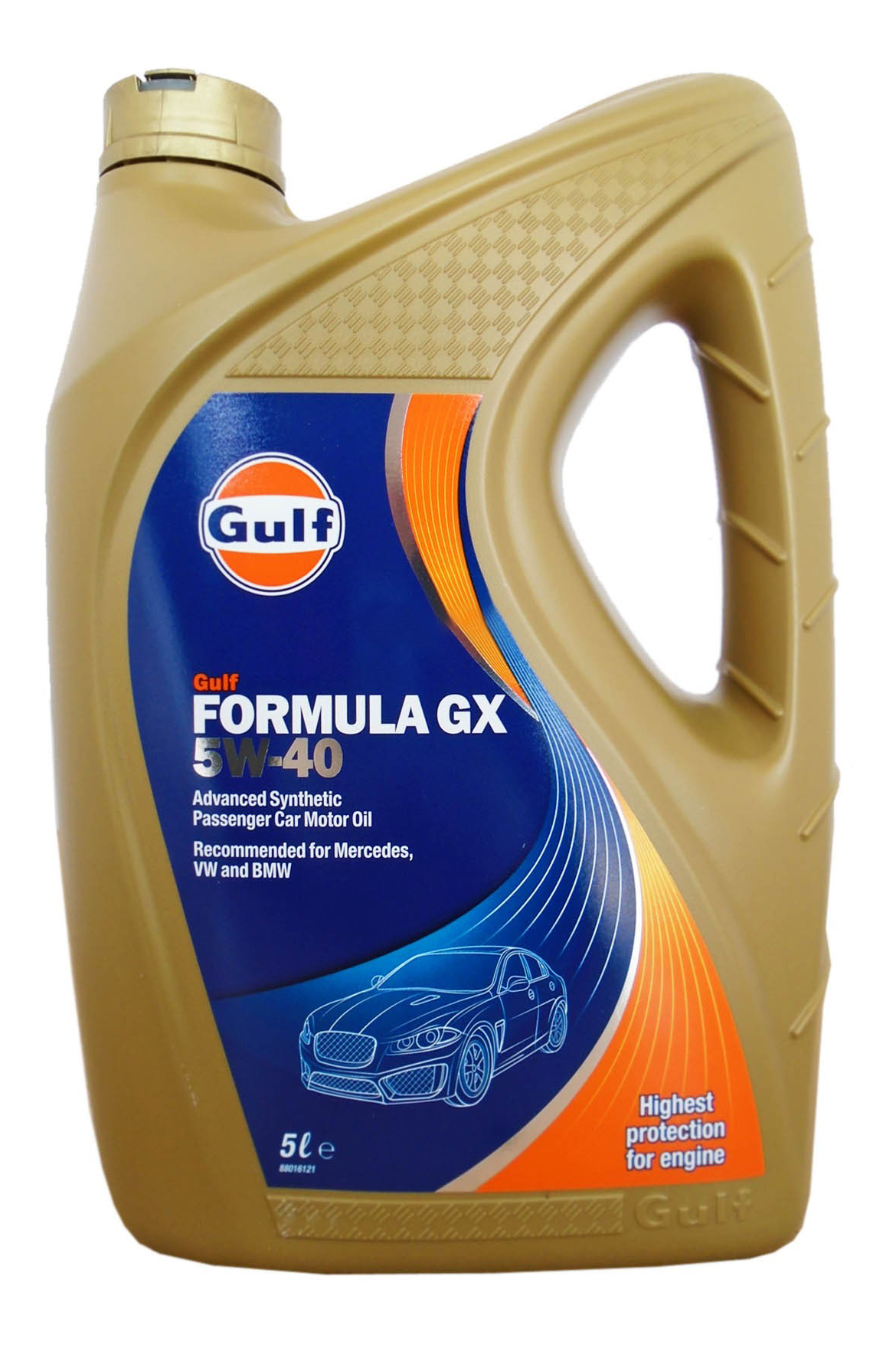 фото Моторное масло gulf formula gx 5w-40 5л