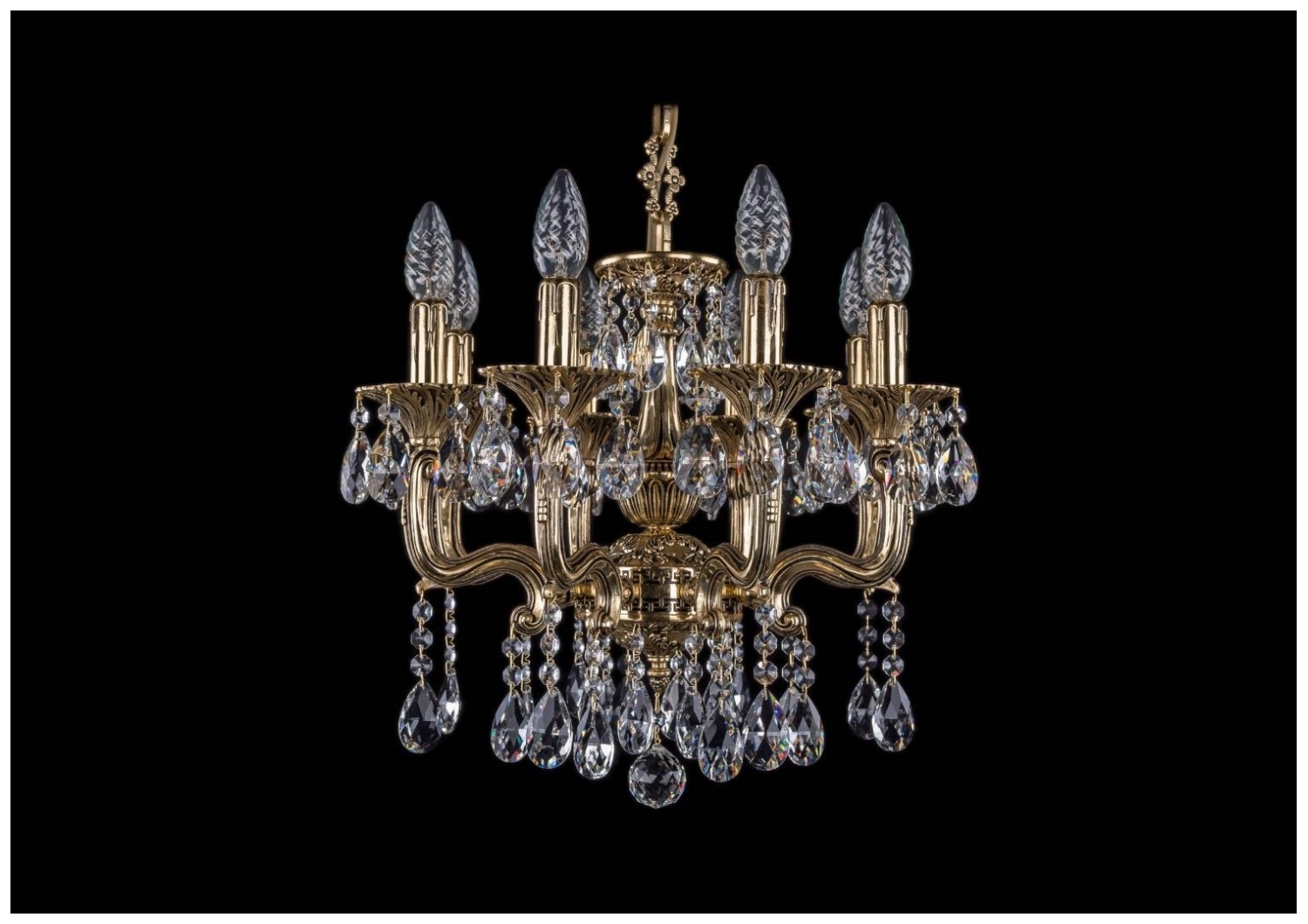 

Люстра подвесная Bohemia Ivele Crystal 1704/8/110/A/GB, 1704/8/110/A/GB