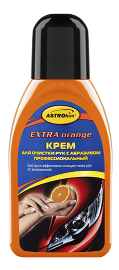 Крем для очистки рук ASTROhim с абразивом Апельсин