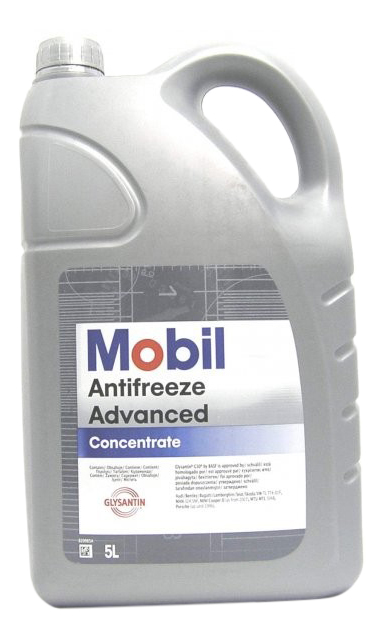 Антифриз Mobil Antifreeze Advanced (151154) 5L Antifreeze Advanced красный