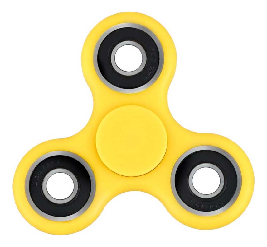 

Спиннер Azazon Fidget Spinner Yellow, Fidget Spinner