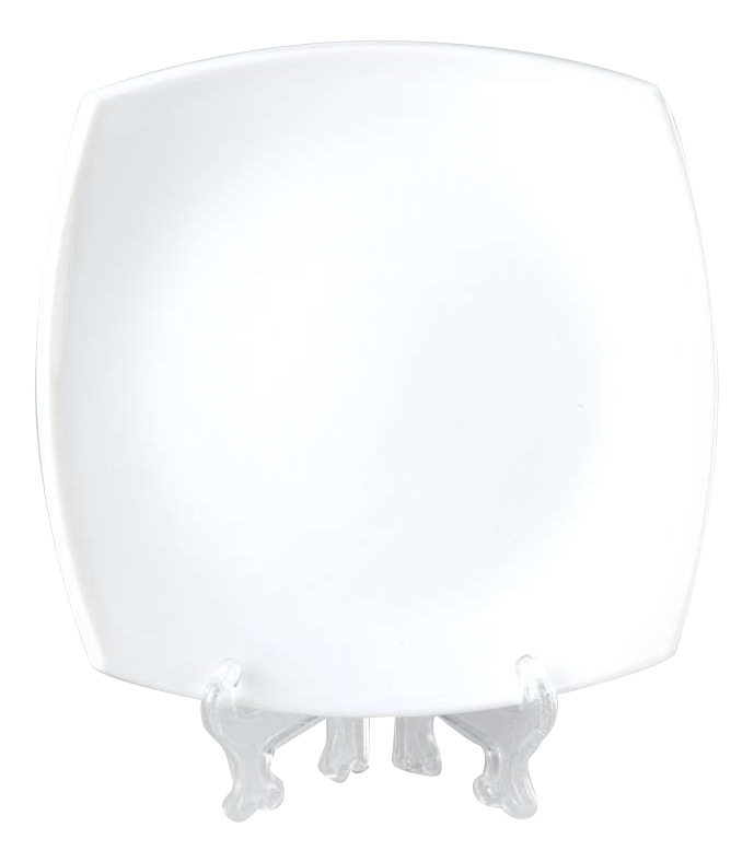 фото Тарелка luminarc quadrato white 18,5 см