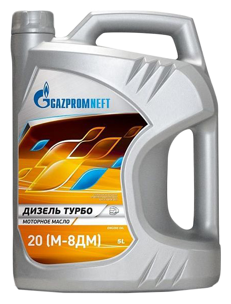 фото Моторное масло gazpromneft дизель турбо м-8дм 20w 5л