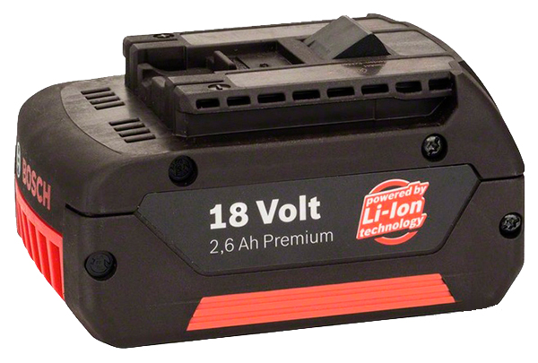 

Аккумулятор LiIon для электроинструмента Bosch БАТ 18V 2,6A 2607336092, бАТ 18V 2,6A