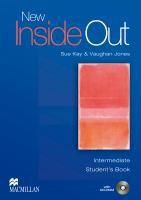 фото New inside out intermediate student's book + cd macmillan