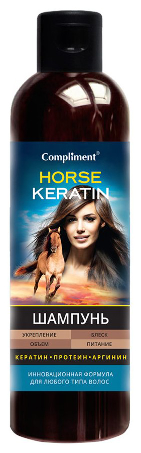 фото Шампунь compliment horse keratin 250 мл