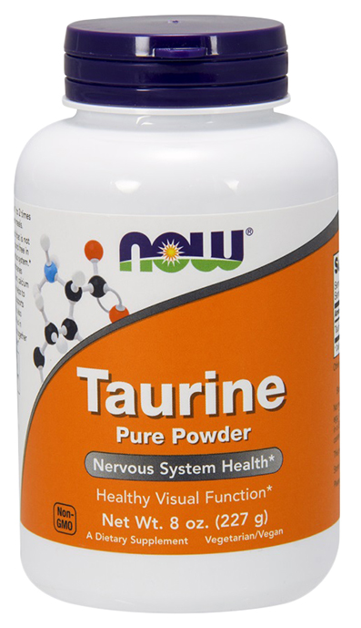 Taurine NOW 227 г unflavored