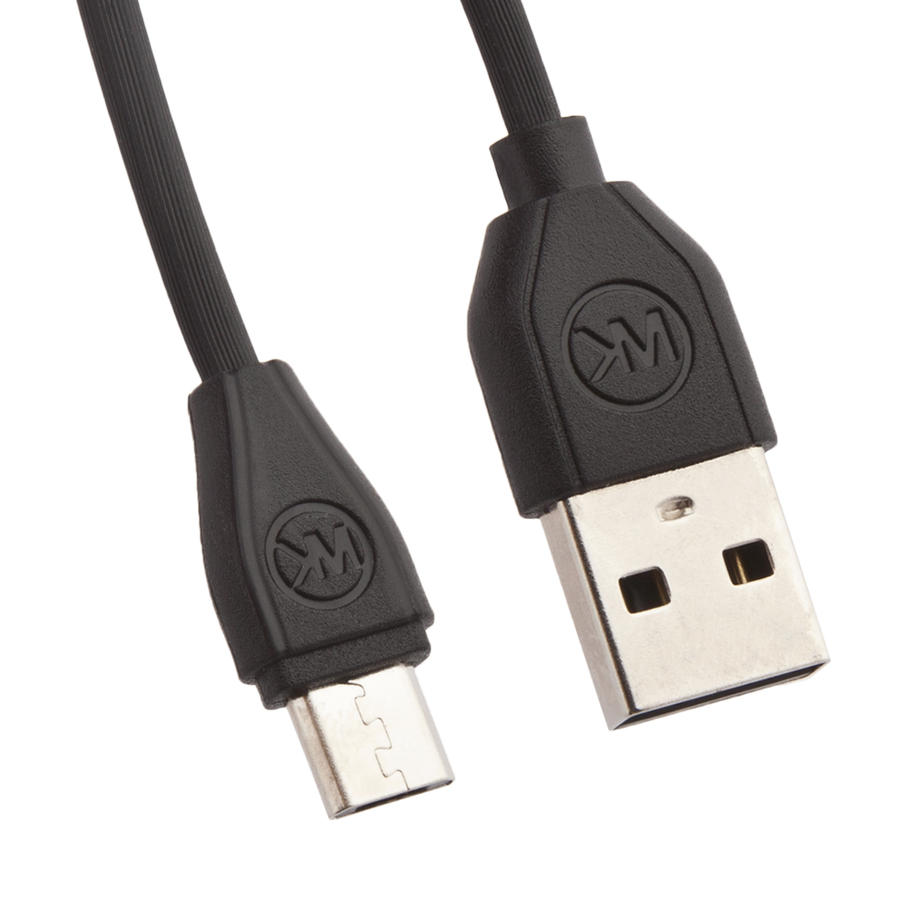 фото Кабель wk rc-050m microusb 1м black