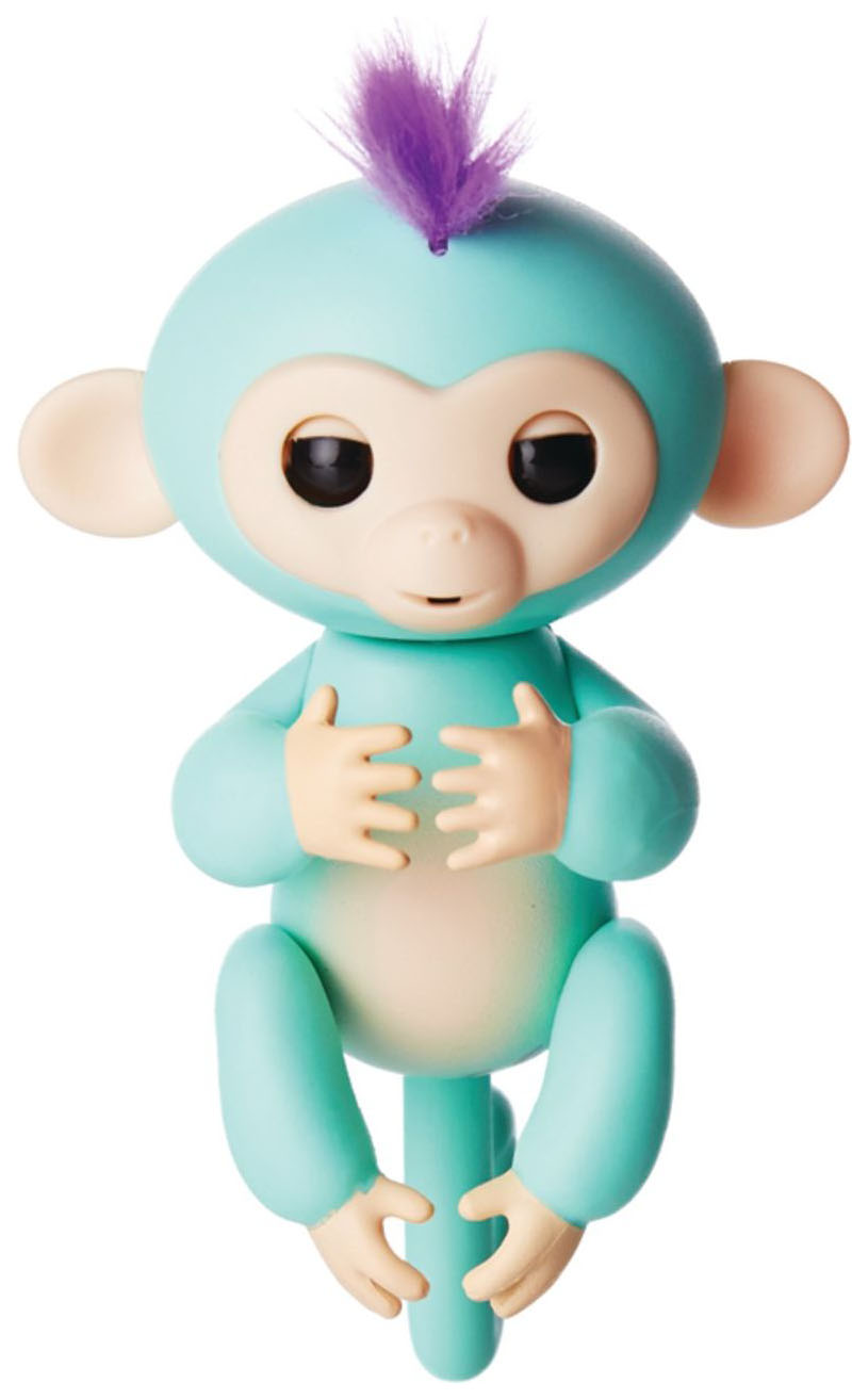 

Интерактивная игрушка Finger Monkey WowWee Обезьянка Бирюзовый, Обезьянка