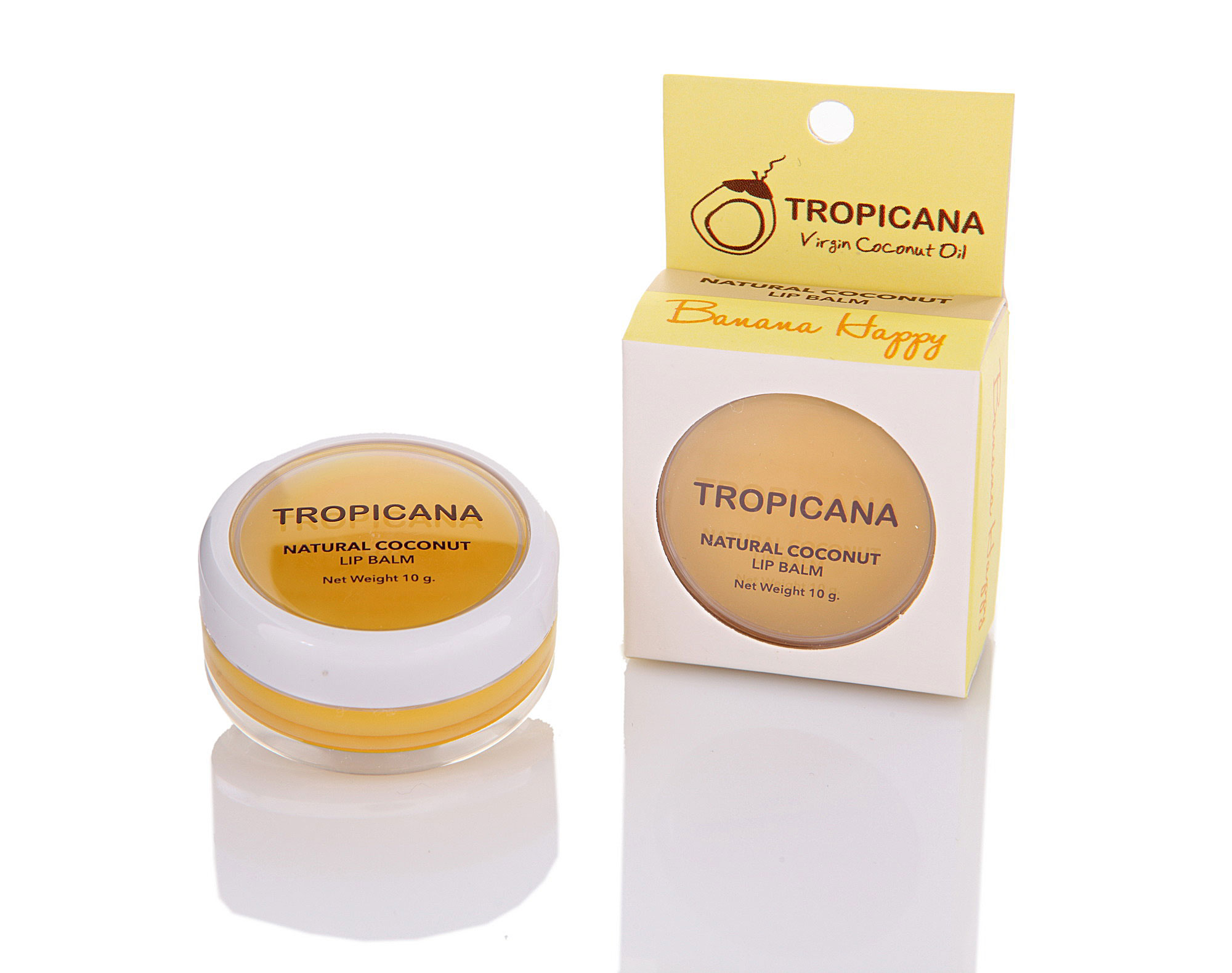 Бальзам для губ Tropicana 'Банановое счастье'