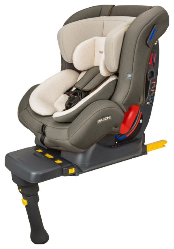 фото Автокресло daiichi first 7 isofix organic цв.коричневый гр.0/1/2