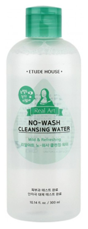 Мицеллярная вода Etude Real Art Nowash Cleansing Water 300 мл