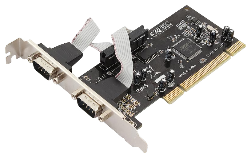 фото Pci-e raid контроллер orient xwt-ps050 2 внешних com 9 pin pci