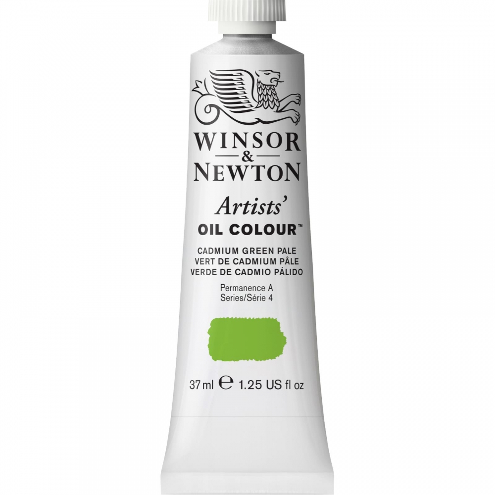 Масляная краска Winsor&Newton Artists бледно-зеленый кадмий 37 мл