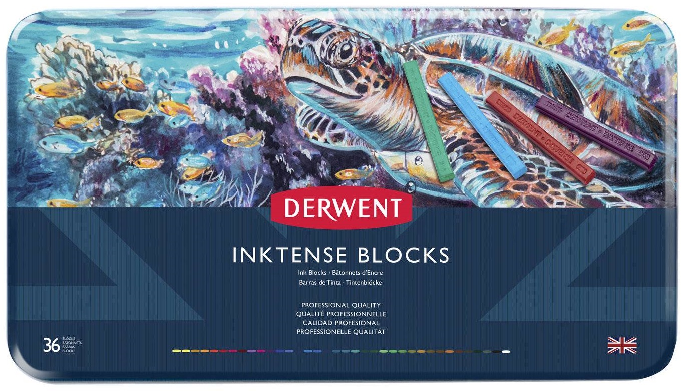 

Акварель Decola Inktense 36 цв