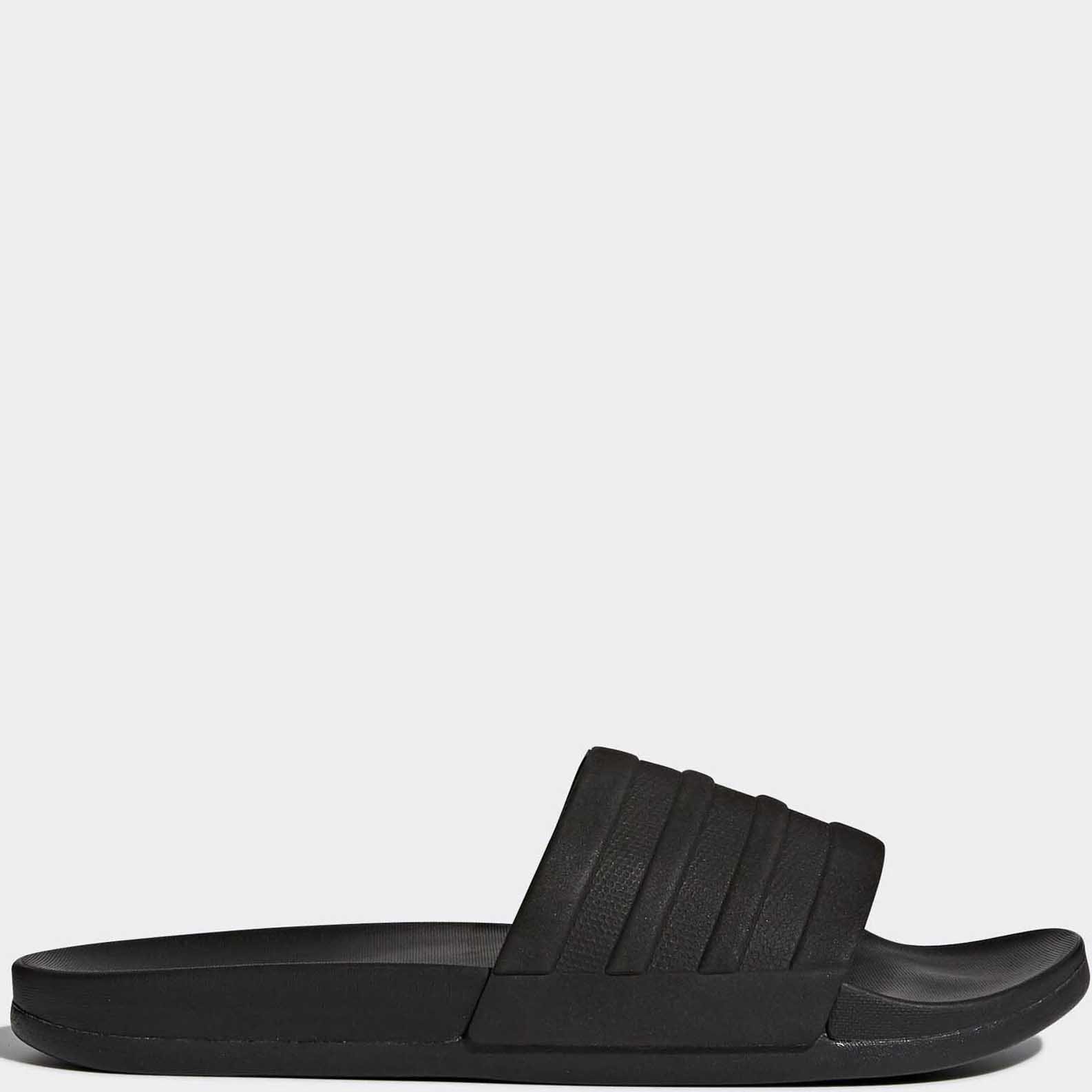 

Сланцы мужские Adidas Adilette Cloudfoam Plus Mono S82137 черные 42 RU, Adilette Cloudfoam Plus Mono S82137