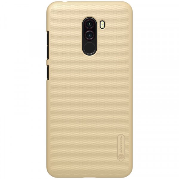 фото Чехол nillkin matte для xiaomi pocophone f1 gold