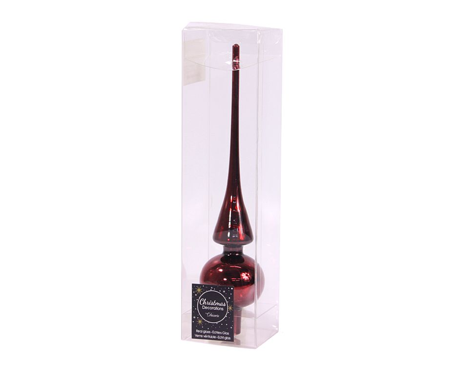 

Верхушка на ель Royal Classic 113069 26 см красный, Royal Classic