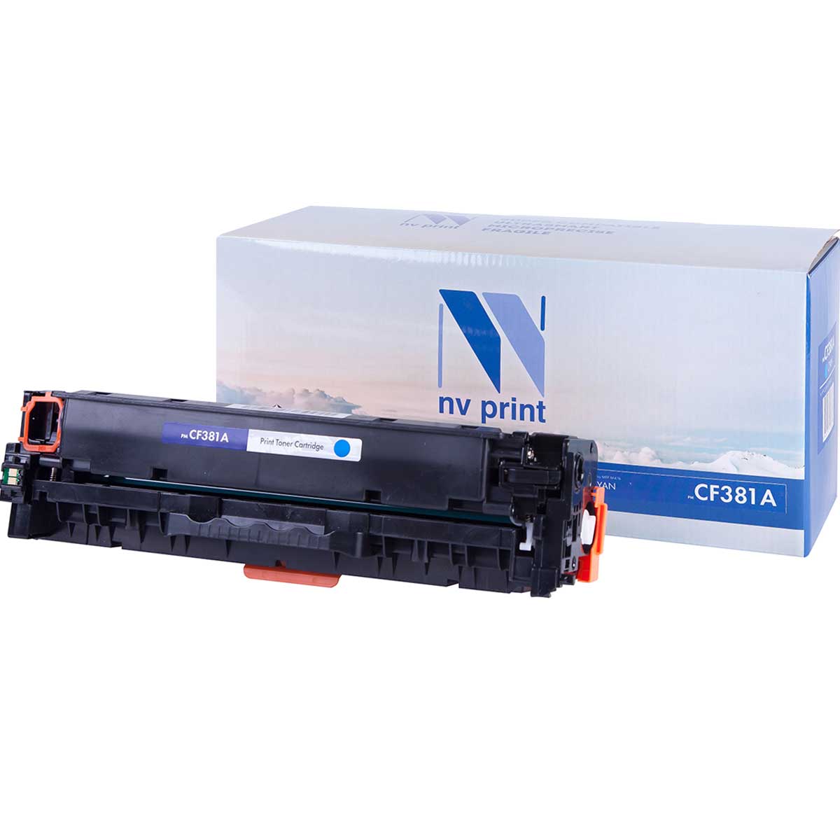 

Картридж для лазерного принтера NV Print CF381AC, Blue, Голубой, NV-CF381AC