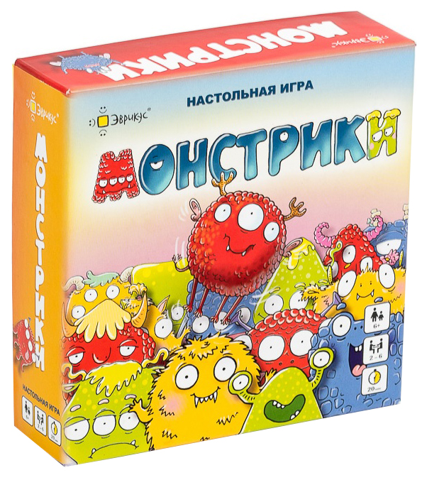 фото Игра настольная "монстрики" эврикус