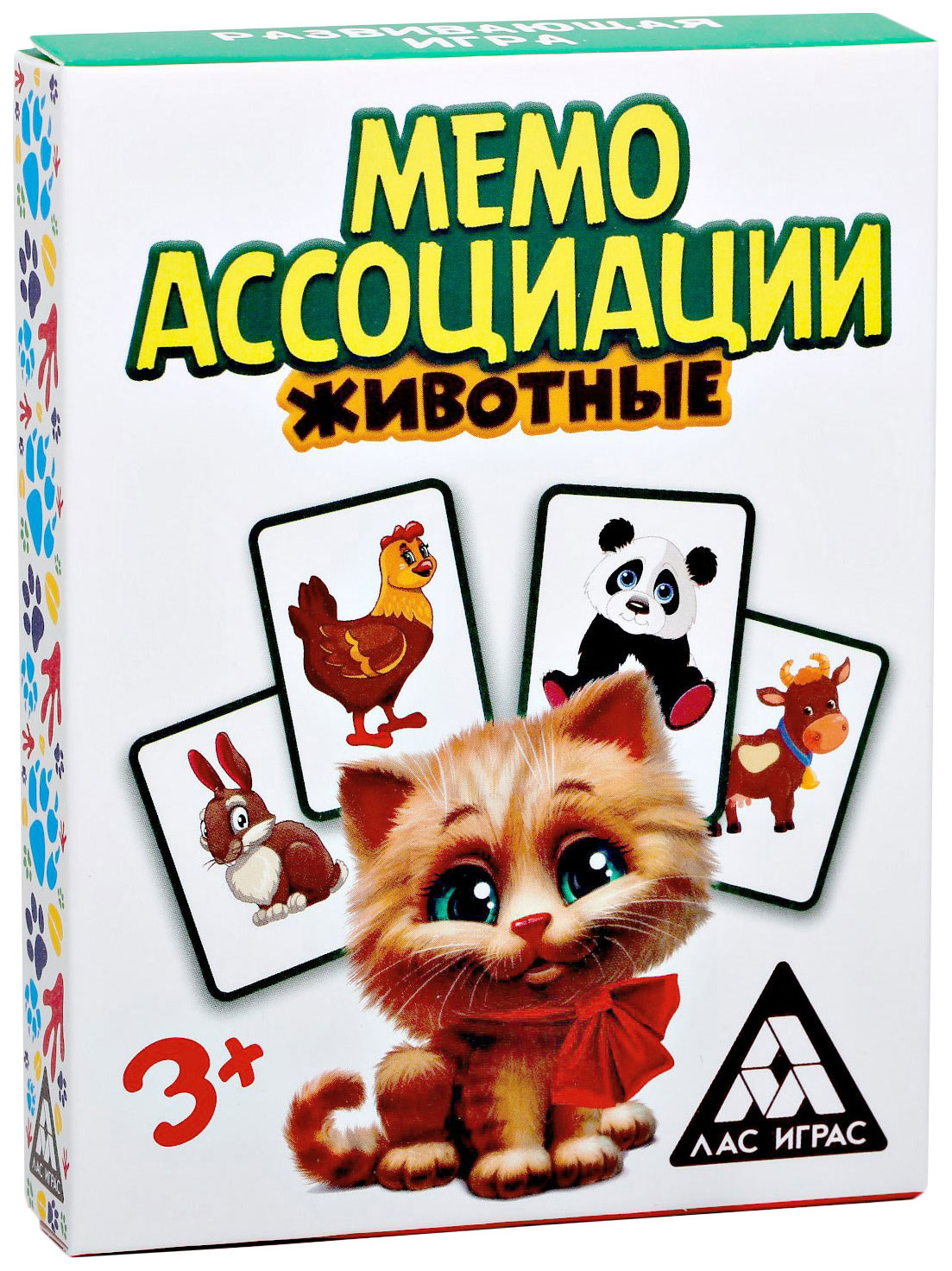 

Развивающая игра «Мемо Ассоциации Животные», 28 карточек ЛАС ИГРАС, Memo