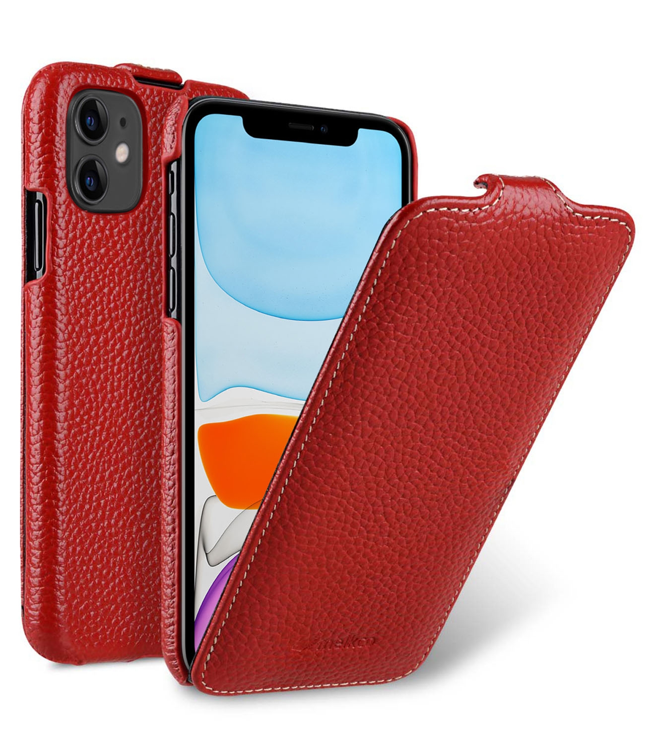 фото Чехол melkco jacka type для apple iphone 11 red