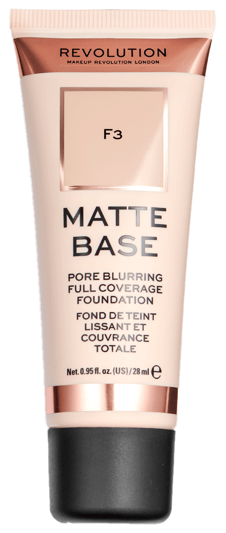 фото Тональный крем makeup revolution matte base foundation f3