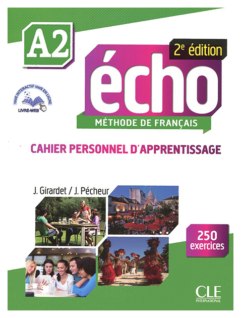 фото Книга cle international "echo 2eme edition niveau a2 guide pedagogique (+ audio cd)"