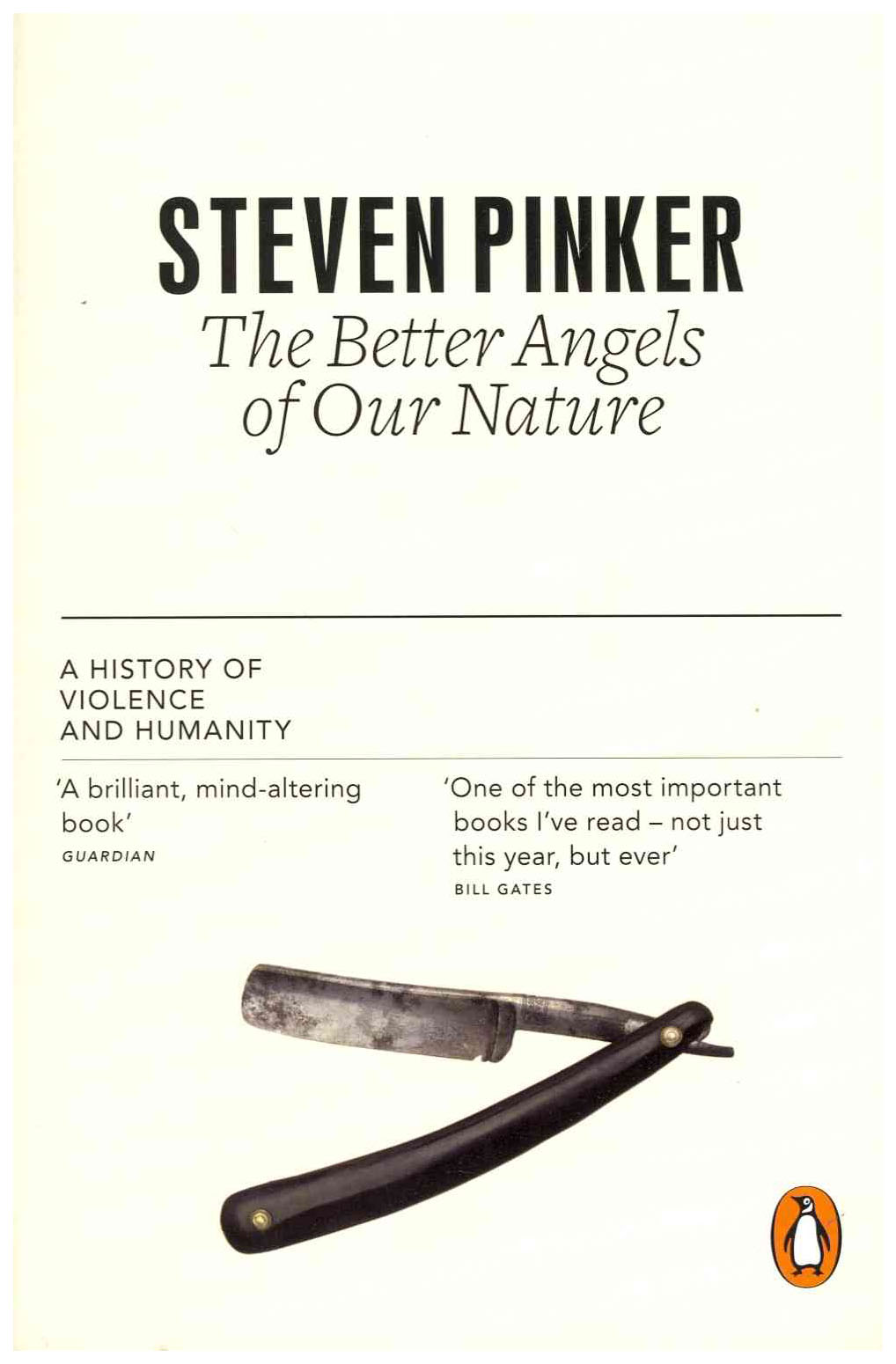 фото Книга penguin group steven pinker "the better angels of our nature"