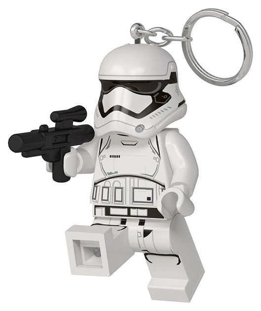 фото Брелок-фонарик для ключей lego "star wars. first order stormtrooper with blaster"