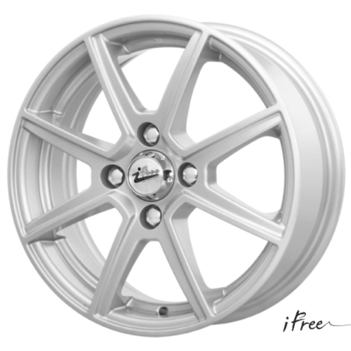 

Колесный диск iFree Майями R14 5.5J 4x100 ET42 D56.6, Серебристый