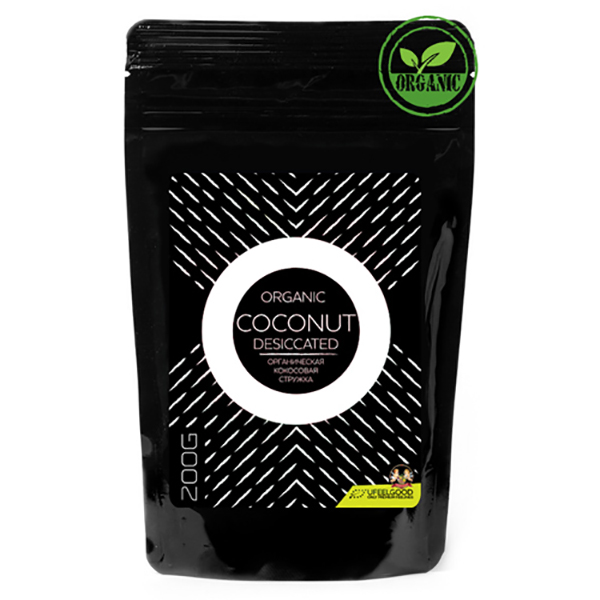 

Кокосовая стружка Ufeelgood Coconut desicated organic 200 г