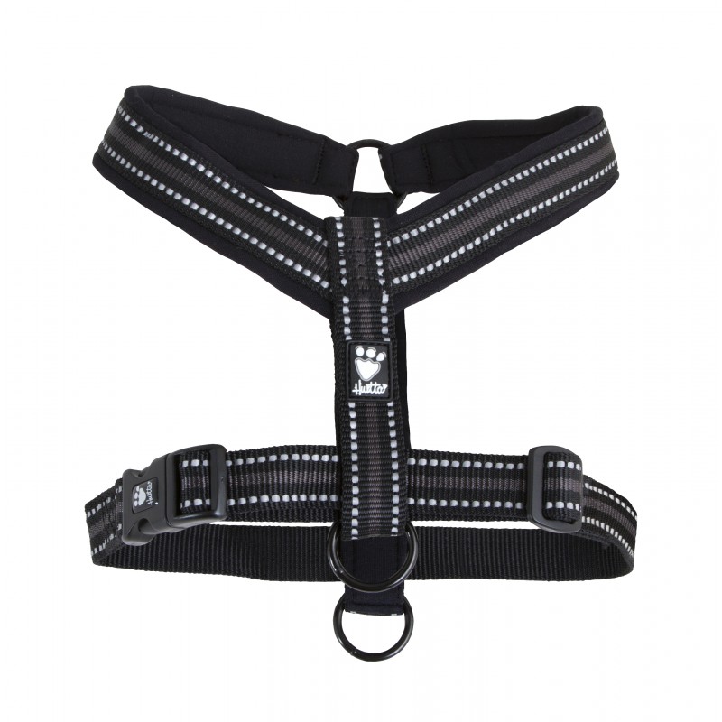 

Шлейка Hurtta Y- Padded Harness черная для собак (70 см, Черный), Y- Padded Harness