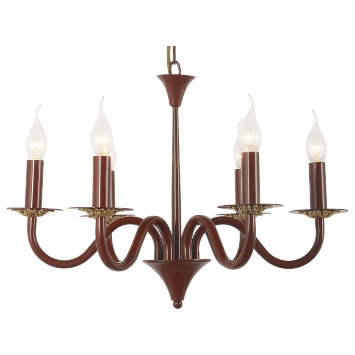 

Люстра подвесная Arti Lampadari Pontone E 1.1.6 RED