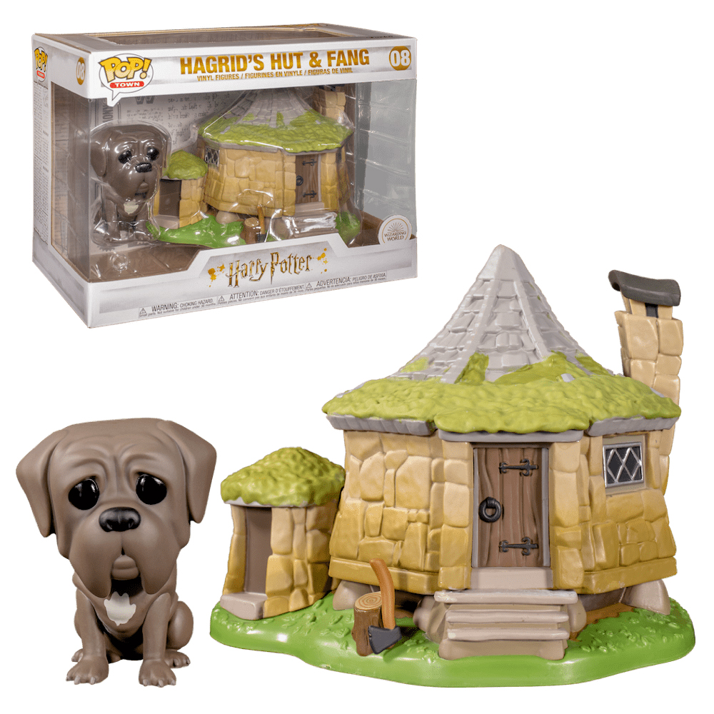 Набор фигурок Funko POP! Movies: Harry Potter: Hagrid's Hut and Fang