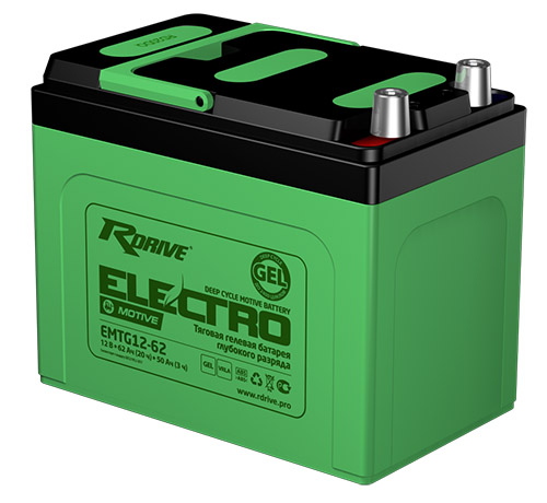 Аккумулятор RDrive ELECTRO Motive EMTG12-62