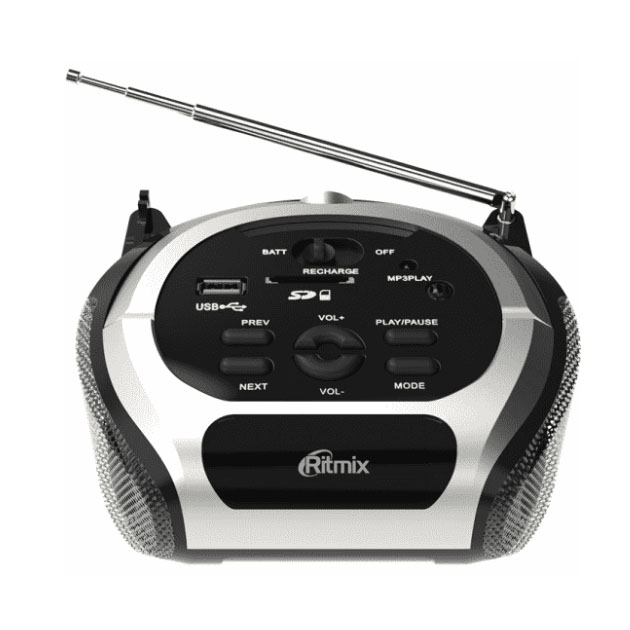 

Радиоприемник Ritmix RBB-010 Silver, RBB-010