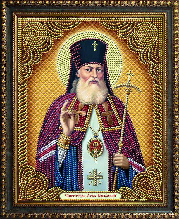 

Алмазная вышивка Алмазная Живопись Икона Святитель Лука, 22x28 см, Икона Святитель Лука