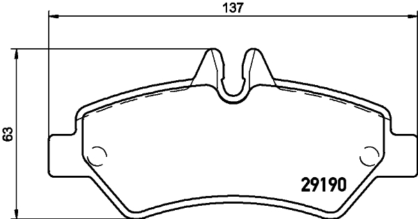 

Комплект тормозных колодок Hella 8DB355005351