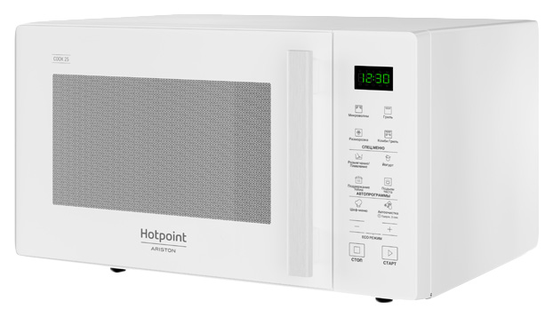 фото Микроволновая печь с грилем hotpoint-ariston mwha 253 w white