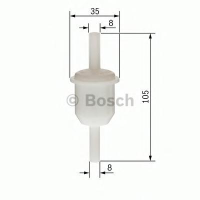 Фильтр топливный BOSCH 0450904058