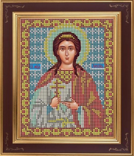 

Вышивка бисером Galla Collection М222 Св.Любовь 12х15 см