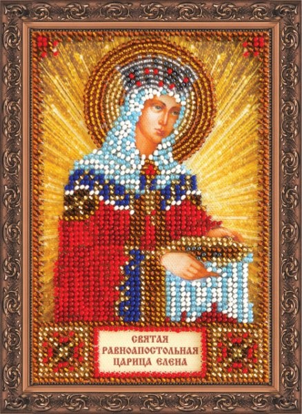 

Вышивка бисером Абрис Арт AАМ-005 Св.Елена 10х15 см