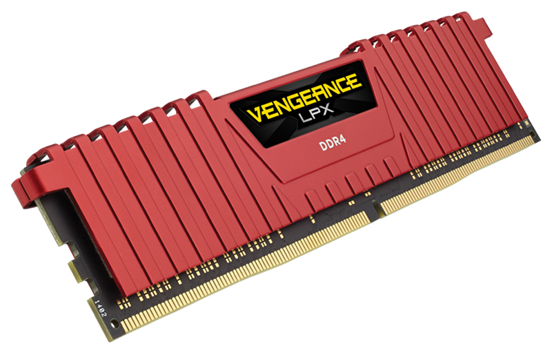 

Оперативная память Corsair VENGEANCE LPX CMK8GX4M1A2400C14R, VENGEANCE LPX