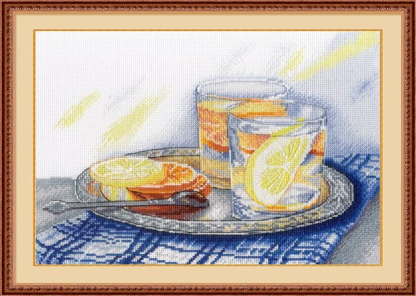 фото Набор для вышивания мп студия нв-532 вкус свежести 18х25 см м.п.студия