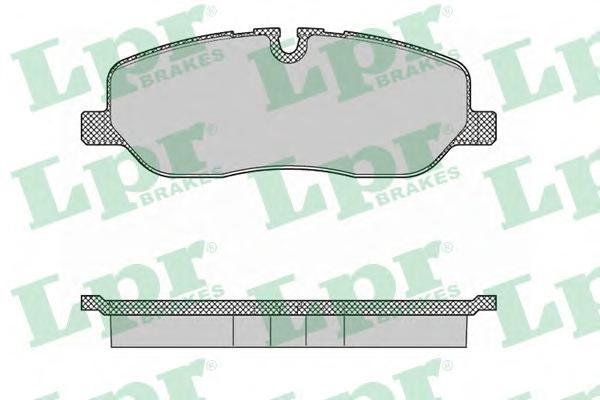 

Комплект тормозных колодок Lpr 05P1360