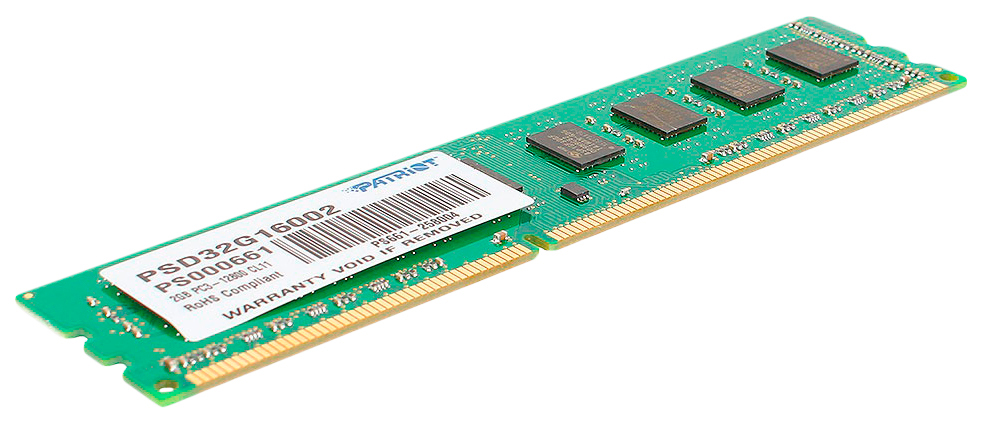 

Оперативная память PATRIOT Signature Line PSD32G16002, Signature Line